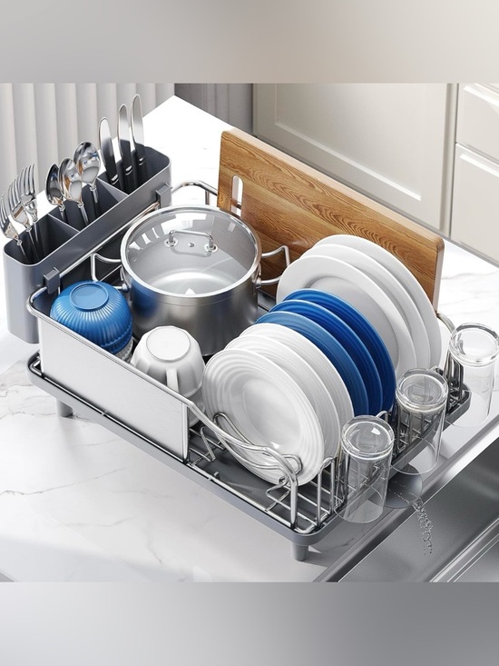 Stainless Steel Dish Drying Rack - Picture 8 of 9